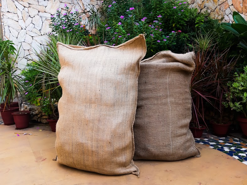 Eco Friendly Tote Bags Wholesale | Leafy Green Jute Bag